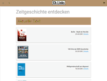Tablet Screenshot of christoph-links-verlag.de